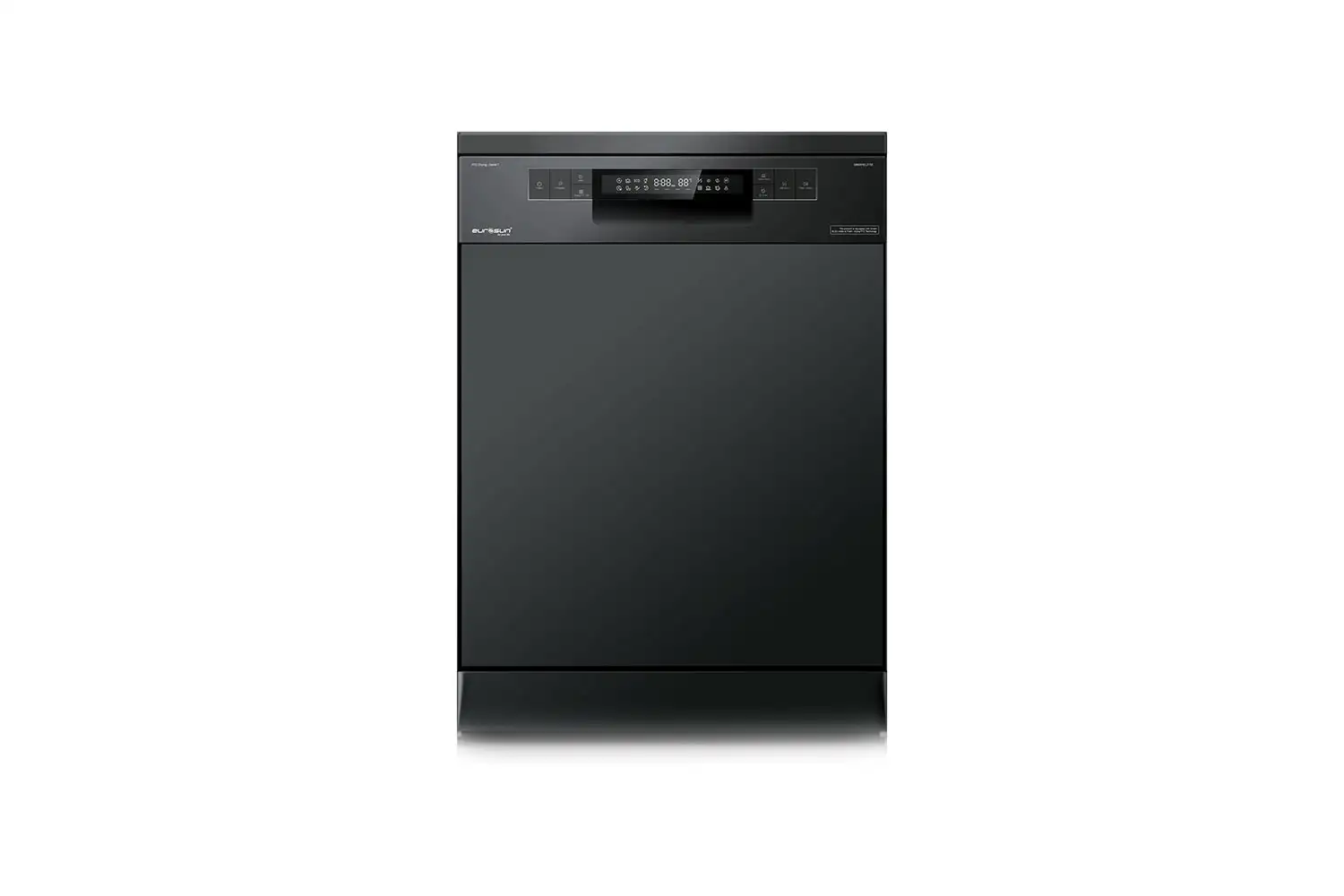 Máy rửa bát Eurosun SMS81EU71B – 15 bộ, Động cơ Smart BLDC, Sấy khí tươi Turbo Drying